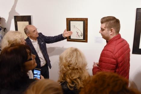Expoziţia de grafică şi litografii de Picasso, Matisse, Klimt şi Dali a fost deschisă cu o veste bună: Muzeul Oradiei primeşte acreditare (FOTO)
