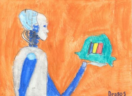 Expoziţie de pictură: „Visuri colorate” sau lumea văzută prin ochii unui copil de 8 ani din Oradea (FOTO)