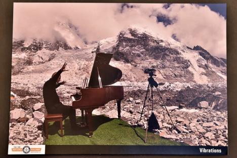 Vederi de pe Everest: Pianistul orădean Thurzó Zoltán şi-a expus fotografiile din expediţia de Cartea Recordurilor (FOTO)