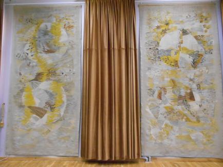 Muzeul Țării Crișurilor și-a prezentat cele mai valoroase achiziții din ultimii cinci ani, dar și cunoscutele tapiserii Anotimpurile, acum restaurate (FOTO)