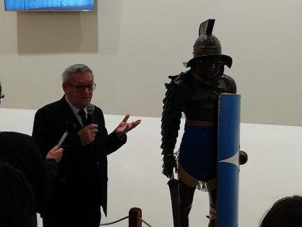 Premiată de preşedintele Italiei, expoziţia 'Roma Antică' poate fi văzută în premieră naţională la Muzeul Ţării Crişurilor (FOTO)
