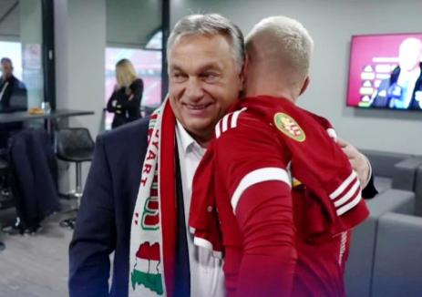 Viktor Orbán, după ce a purtat un fular cu harta Ungariei Mari, la un meci de fotbal: Echipa este a tuturor maghiarilor, indiferent unde trăiesc (VIDEO)