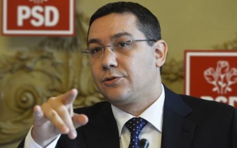 Victor Ponta pune condiţii pentru o eventuală retragere din fruntea Guvernului