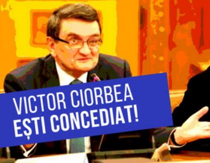 'Victor Ciorbea, eşti concediat!' Primii doi orădeni au cerut demisia Avocatului Poporului