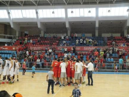 Prima victorie: CSM U Oradea a câștigat cel de-al doilea meci cu Szolnok Olaj KK, cu scorul de 73-67 (FOTO)