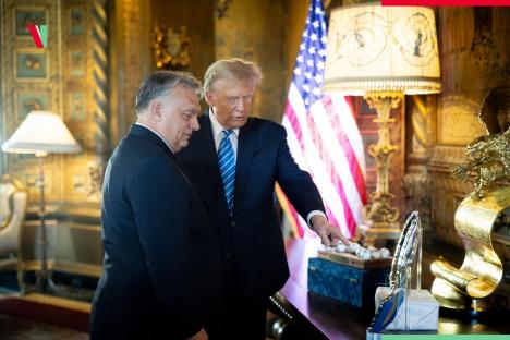 Premierul Ungariei, Viktor Orbán s-a întâlnit cu Donald Trump: „Întoarceţi-vă şi aduceţi-ne pacea, domnule preşedinte!” (FOTO/VIDEO)