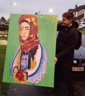 Vindecat prin artă: Povestea unui tânăr pictor bihorean care 'creşte' artistic în Irlanda (FOTO)