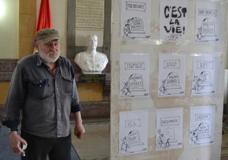 A murit cunoscutul caricaturist orădean Viorel Chiricuță