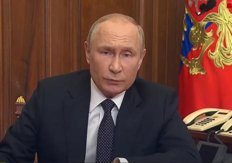 Putin vrea noi forțe în Ucraina, anunță mobilizarea parțială și amenință Occidentul (VIDEO)