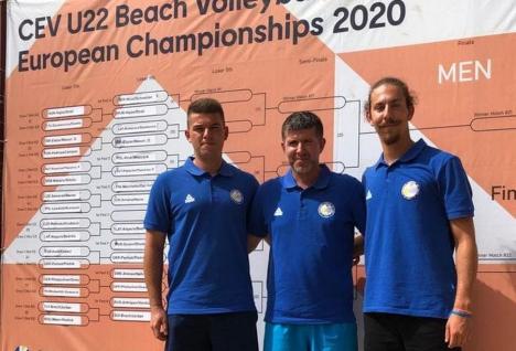 Doi orădeni au participat la Campionatul European de volei pe plajă U22 din Turcia, de la Izmir