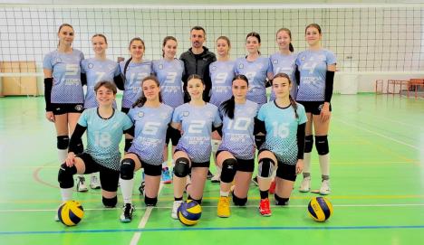 ACS Viitorul Borş s-a calificat pentru faza semifinală a Campionatului Naţional de volei junioare