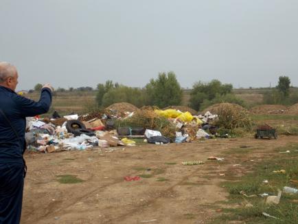 Curăţenie de toamnă: Localnicii din Sântandrei au ieşit voluntar la adunat gunoaie (FOTO)