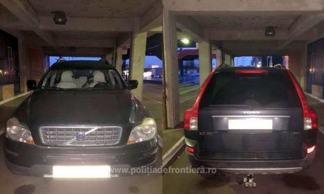 Un Volvo furat din Spania a fost găsit la frontiera Borş