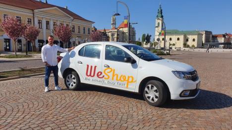 We shop, un concept local al unui tânăr din Oradea, duce cumpărăturile gratis bătrânilor (FOTO)