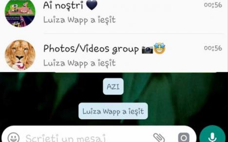 Detalii interesante în cazul Caracal: Pe WhatsApp a apărut mesajul că Luiza a părăsit grupul clasei miercuri noaptea