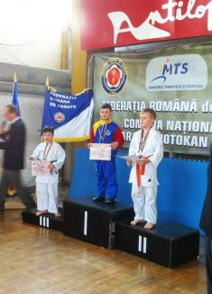 Bihorenii, pe podium la Campionatul Naţional W.S.K.F. de la Bucureşti