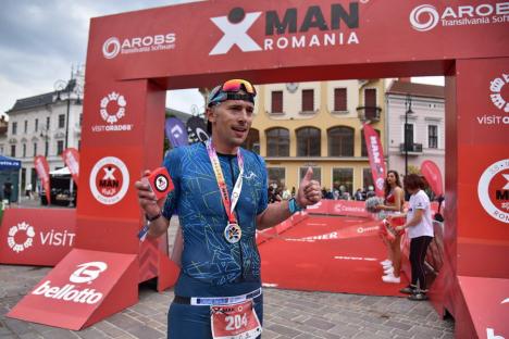 Cel mai rapid „om de fier” de la Oradea: Zsombor Deak a câștigat X-Man cu cel mai bun timp reușit vreodată aici (FOTO/VIDEO)