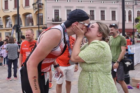 Ei sunt oamenii de fier! Cine sunt câștigătorii triatlonului care a avut linia de finish în centrul Oradiei (FOTO)