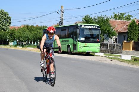 Se caută oamenii de fier! Campionatul naţional de triatlon a revenit în Bihor (FOTO / VIDEO)