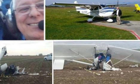 Un important om de afaceri a murit. S-a prăbuşit cu avionul (FOTO / VIDEO)