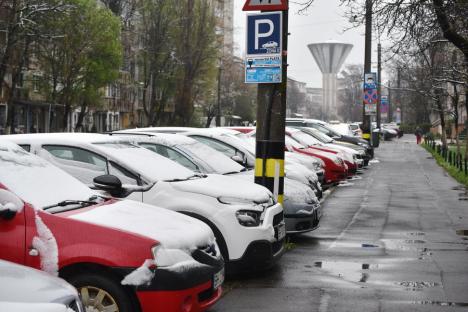 Zăpada mieilor: Bihorenii s-au trezit cu grădinile „albite”. La munte, este cod galben de ninsoare! (FOTO)