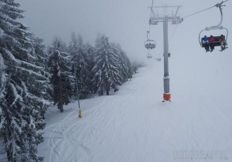 COD ROȘU de ninsoare și viscol în Cluj, zona montană