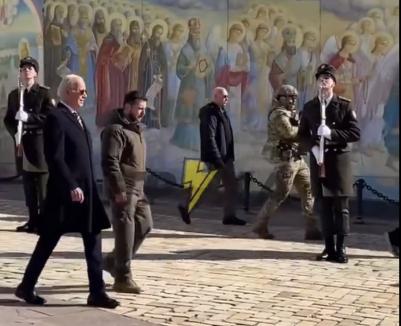 Joe Biden, vizită surpriză la Kiev (VIDEO)