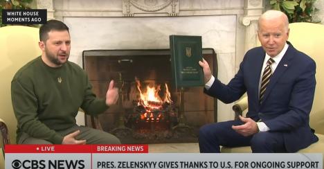 Volodimir Zelenski, vizită istorică în SUA. Joe Biden a anunțat că-i dă rachete Patriot (VIDEO)
