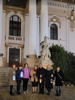 Elevii de la Liceul German din Oradea au sărbătorit cu lampioane Ziua Sfântului Martin (FOTO)