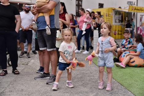 Orădeanul Darius Mabda, câștigătorul trofeului „Românii au talent”, a dansat în Cetate, de Ziua Copilului (FOTO)