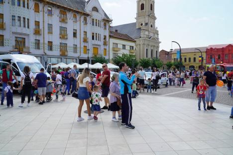 Paradisul celor mici: Mii de copii au sărbătorit 1 Iunie în Oradea (FOTO / VIDEO)