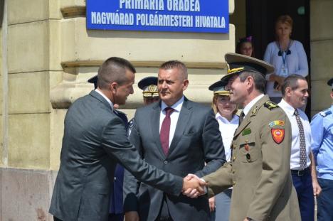 Ziua Imnului Naţional, sărbătorită în Oradea cu militari, politicieni şi puţini orădeni (FOTO/VIDEO)