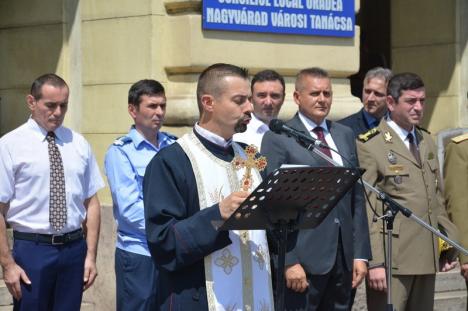 Ziua Imnului Naţional, sărbătorită în Oradea cu militari, politicieni şi puţini orădeni (FOTO/VIDEO)