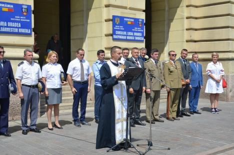 Ziua Imnului Naţional, sărbătorită în Oradea cu militari, politicieni şi puţini orădeni (FOTO/VIDEO)