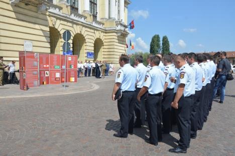 Ziua Imnului Naţional, sărbătorită în Oradea cu militari, politicieni şi puţini orădeni (FOTO/VIDEO)