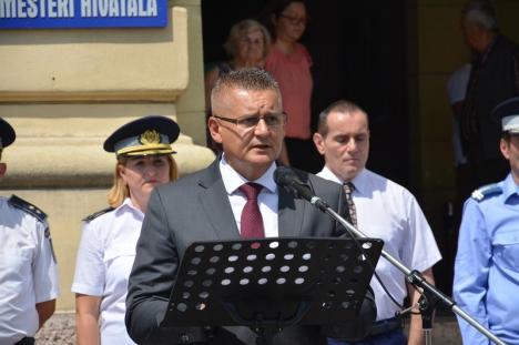 Ziua Imnului Naţional, sărbătorită în Oradea cu militari, politicieni şi puţini orădeni (FOTO/VIDEO)