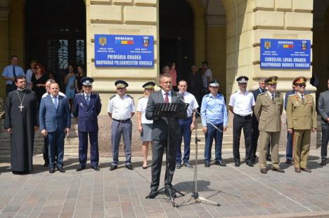 Ziua Imnului Naţional, sărbătorită în Oradea cu militari, politicieni şi puţini orădeni (FOTO/VIDEO)