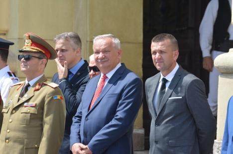 Ziua Imnului Naţional, sărbătorită în Oradea cu militari, politicieni şi puţini orădeni (FOTO/VIDEO)