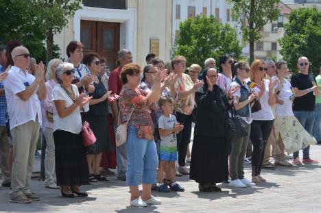 Ziua Imnului Naţional, sărbătorită în Oradea cu militari, politicieni şi puţini orădeni (FOTO/VIDEO)