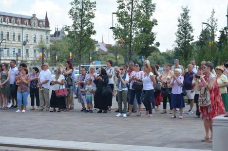 Ziua Imnului Naţional, sărbătorită în Oradea cu militari, politicieni şi puţini orădeni (FOTO/VIDEO)