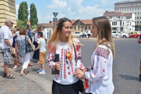 Ziua Imnului Naţional, sărbătorită în Oradea cu militari, politicieni şi puţini orădeni (FOTO/VIDEO)