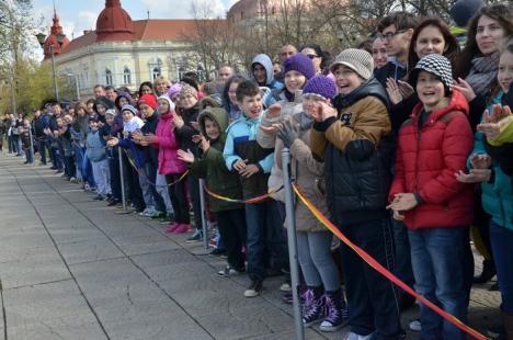 Ziua Jandarmeriei: Demonstraţii cu tâlhari şi câini eroi, în Parcul 1 Decembrie (FOTO/VIDEO)