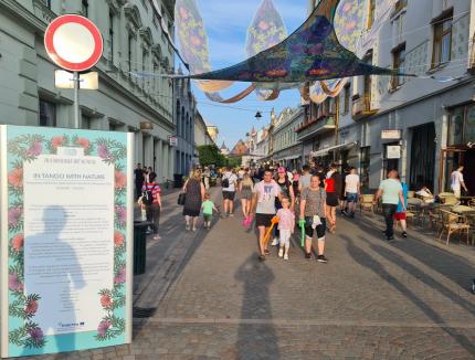 Oradea revine la viaţă! Ziua Mondială Art Nouveau, dragonul Zano şi spectacolele din Piaţa Unirii au scos oamenii în centrul oraşului (FOTO / VIDEO)