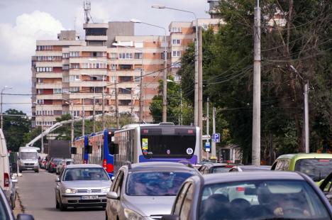 Alte restricții de trafic în Oradea! Strada Griviței va fi închisă pentru o lună pe tronsonul dinspre Finanțe (FOTO)