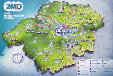 Zona Metropolitană Oradea îşi va concepe strategia de dezvoltare printr-un proiect european de 3,7 milioane lei