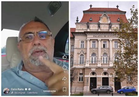 Derapaj inadmisibil: Călin Raita îl amenință din nou pe judecătorul care i-a dat o sentință nefavorabilă și atacă BIHOREANUL (VIDEO)