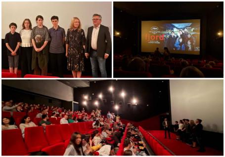 Surpriză la avanpremiera „Fjord” din Oradea: Familia Bodnariu, cea care a inspirat filmul premiat al lui Cristian Mungiu, a fost în sală la Cinema Palace (FOTO/VIDEO)