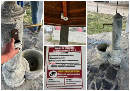 De ce nu mai curge izvorul „miraculos” din Fegernicu Nou după ce Primăria Sâniob l-a „electrificat”? Edilul vrea să-i pună și... cartele de acces (FOTO)