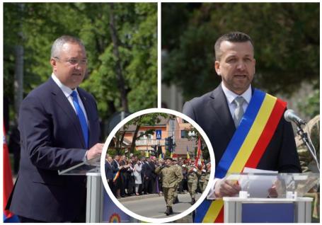 Ciucă, despre dezvoltarea Oradiei: „Sunteți exemplul că în România se poate! Aveți de ce să fiți mândri”. Primarul Birta: „Oradea are în fibra sa ideea de libertate și modernitate” (FOTO/VIDEO)