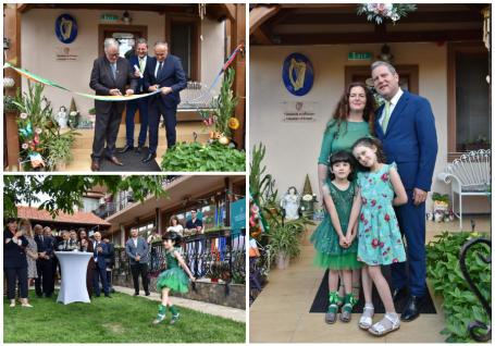 Consulat onorific al Irlandei, inaugurat lângă Oradea: povestea consulului Eoghain O’Byrne, irlandezul care s-a îndrăgostit de Bihor (FOTO/VIDEO)